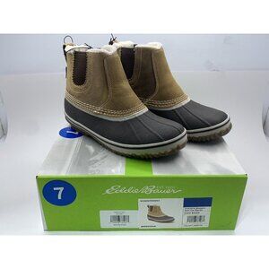 BRAND NEW - Eddie Bauer Brown Hunt Pac Slip-On Women's Size 7
